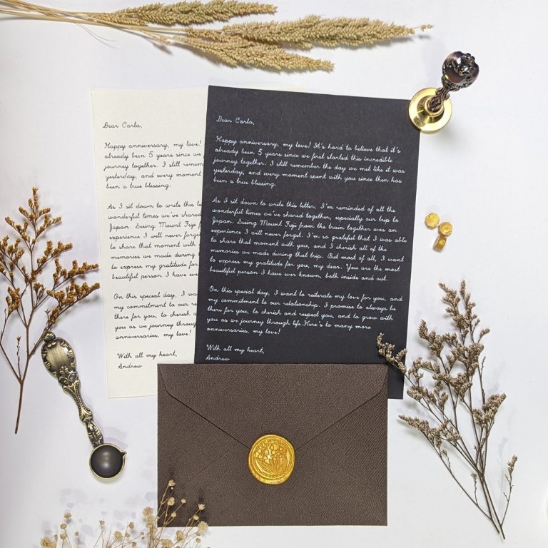 Handwritten & Personalized Letter